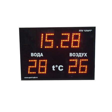 Купить Часы-термометр СТ1.13-2t для бассейна в Муравленко 
