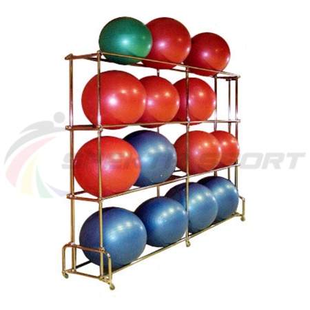 Купить Стеллаж для гимнастических мячей 16 шт в Муравленко 