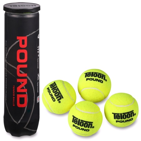 Купить Мяч для большого тенниса Teloon 828Т Р4  (4 шт) в Муравленко 