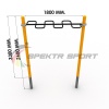 Купить Рукоход змейка для Воркаут SP WRK-05_76mm в Муравленко 